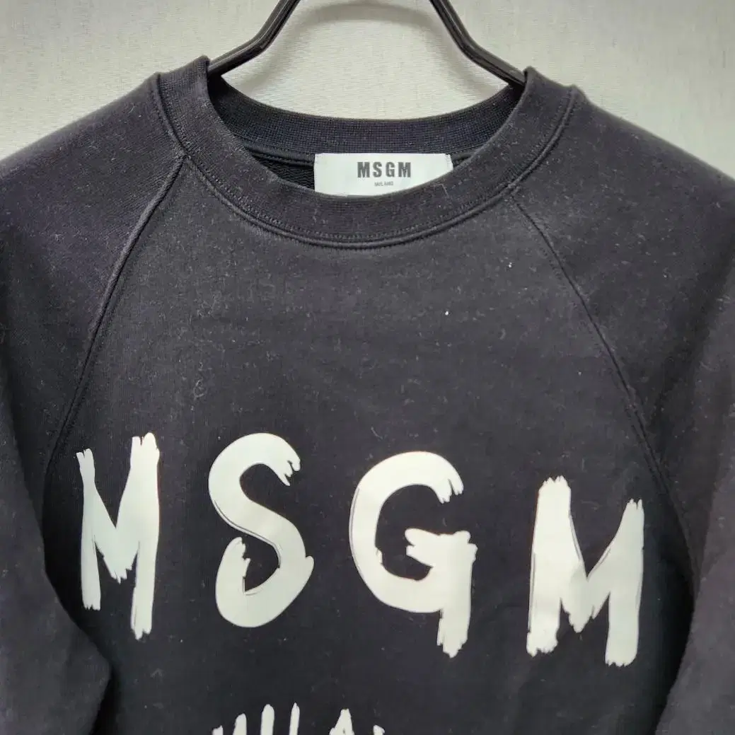 MSGM 20'SS 우먼스 여성 밀라노 로고 맨투맨 XS사이즈