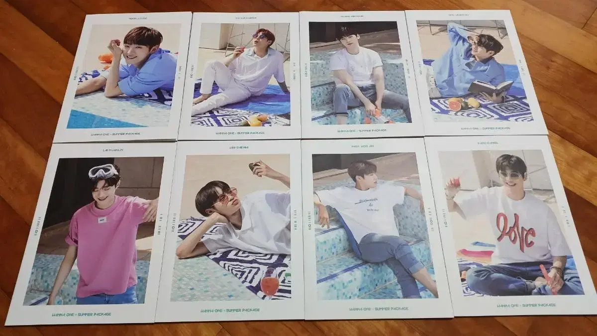 Wanna One Summer Package photobook Sold individually