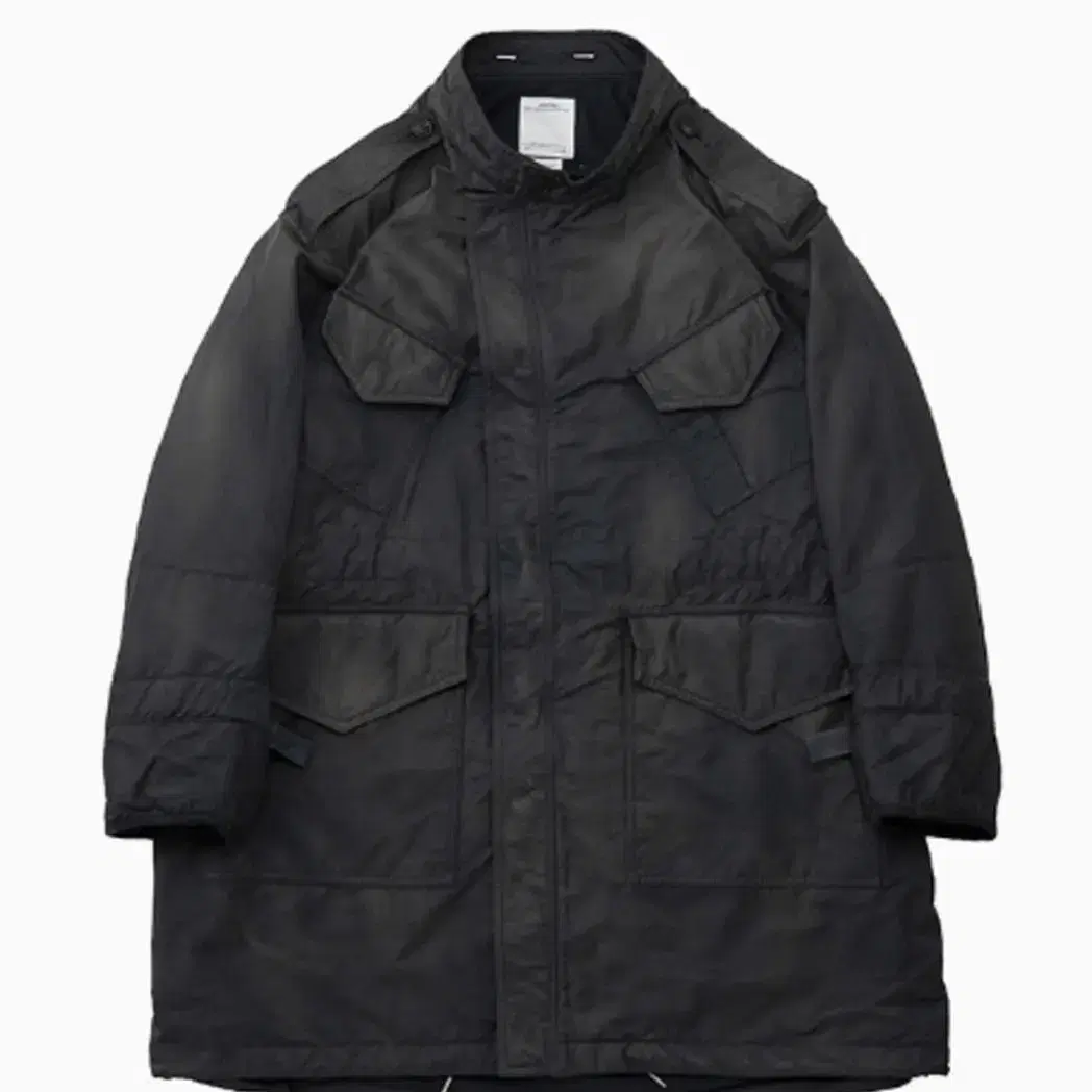 23ss Visvim Bega Combat Coat Navy - 4