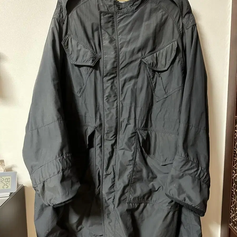 23ss Visvim Bega Combat Coat Navy - 4