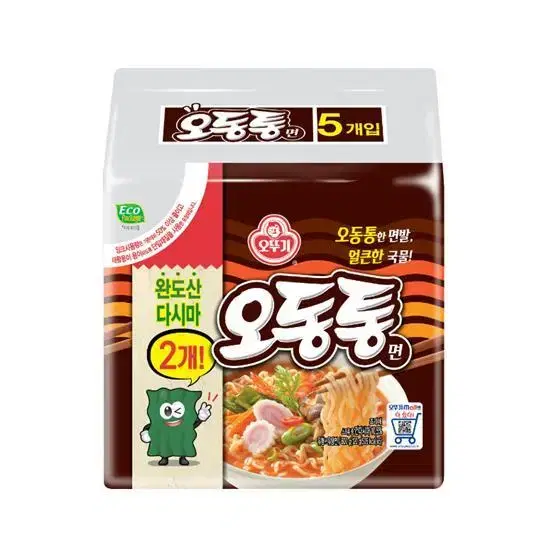 오뚜기 오동통면 120g x 40개 bt