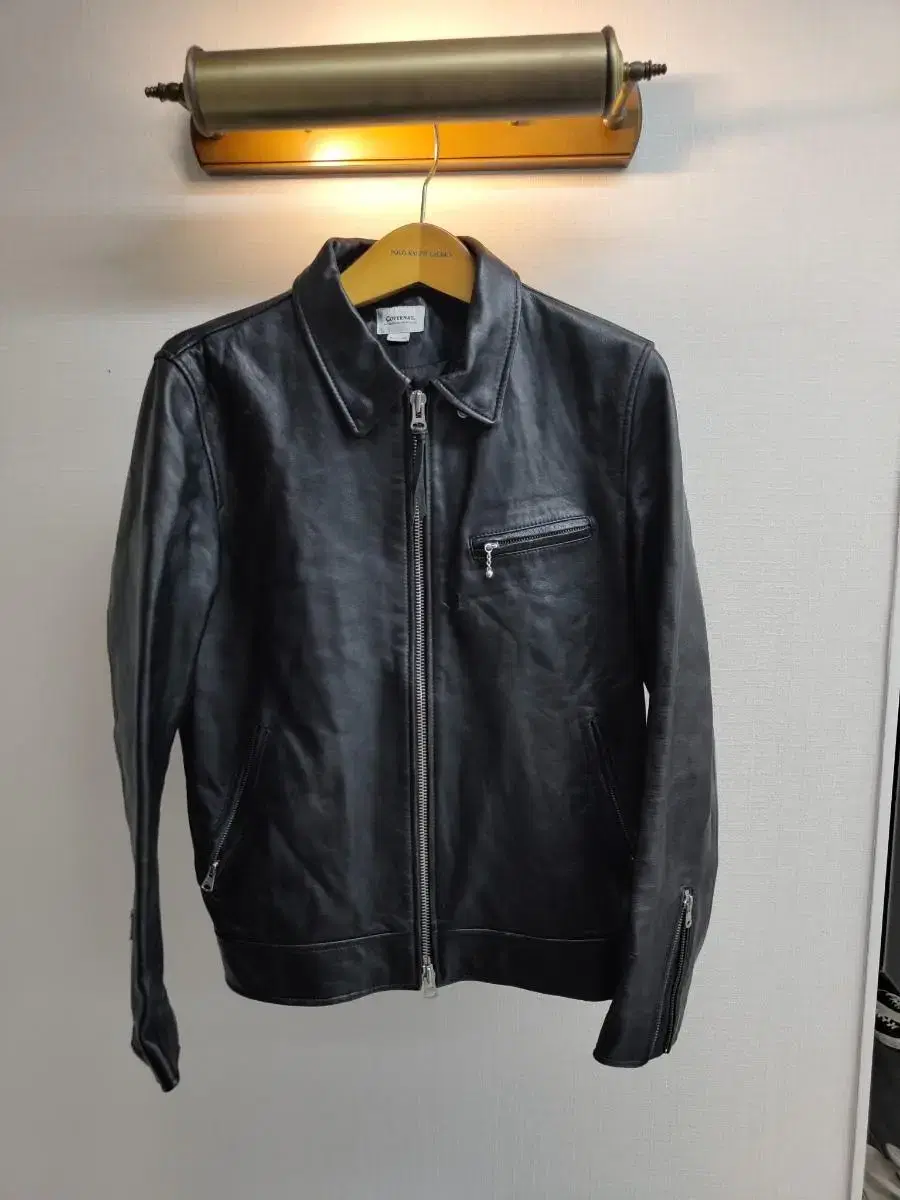 M)Covernat sheepskin rider jacket sells