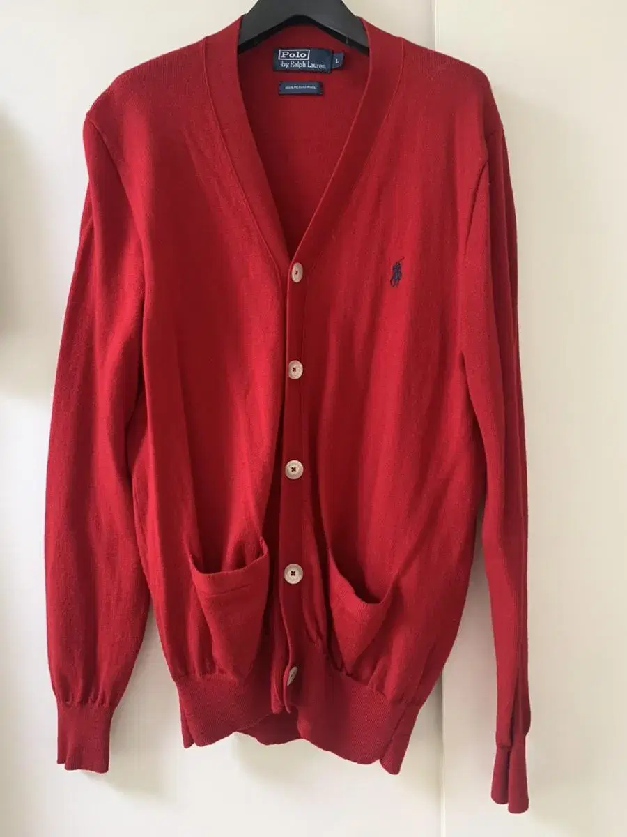 Polo cardigan L