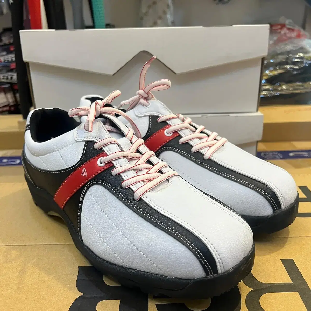 pro nine golf shoes size 260