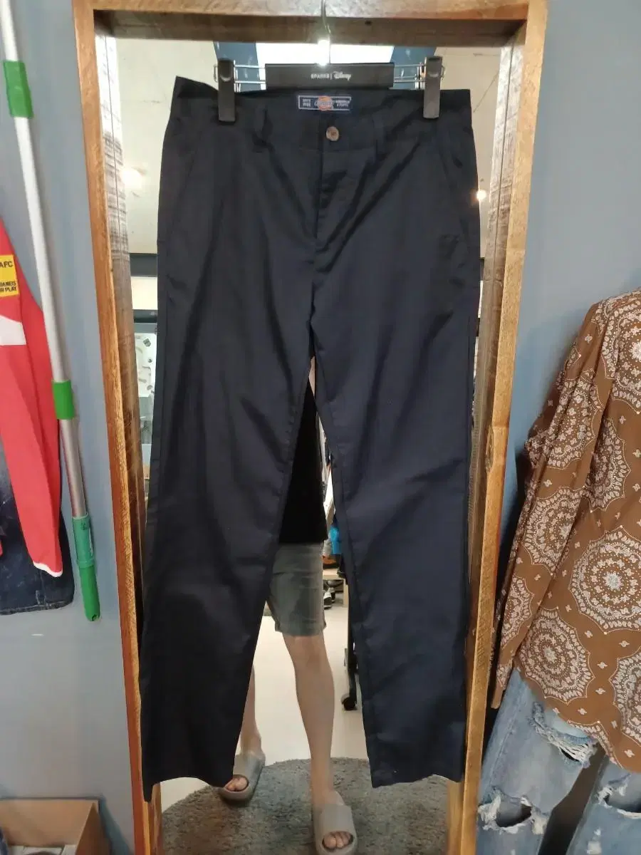 Dickies Dark Navy Cotton Trousers 30