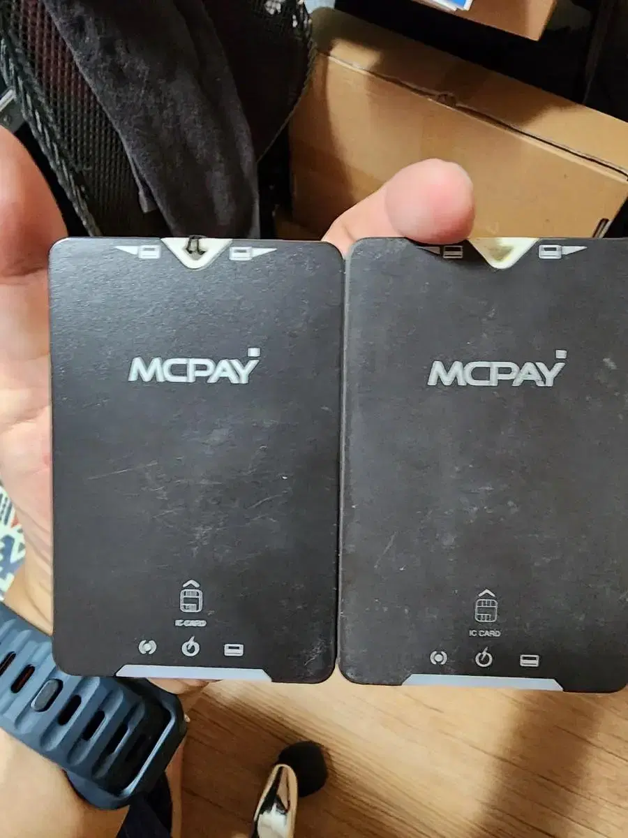 mcpay 배달용 카드리더기. 식당사장님 가능