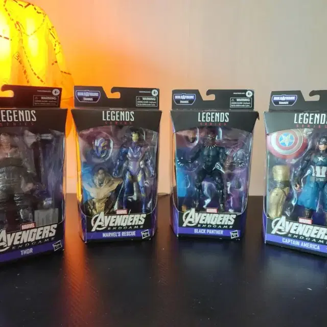 Hasbro LEGENDS  마블 어벤져스 엔드게임 시리즈 피규어 4개