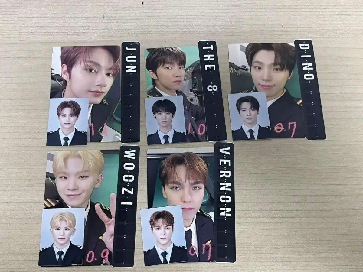 Seventeen Airlines photocard wts proof