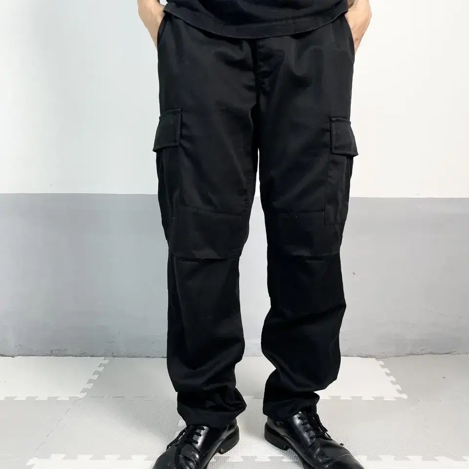 vintage black bdu cargo pants