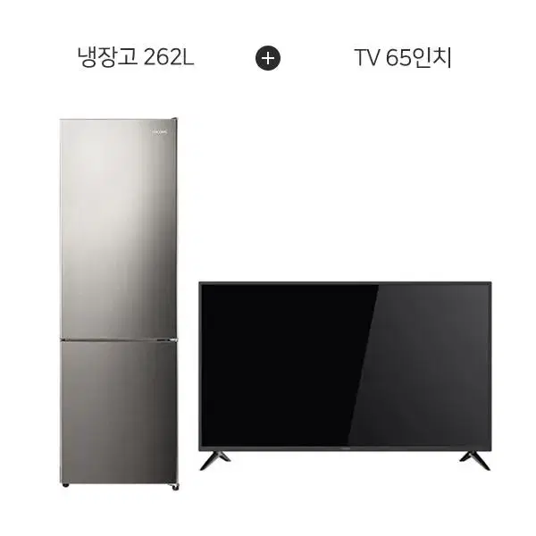 월40400원[렌탈]루컴즈 세탁기 262L + UHD TV 65인치