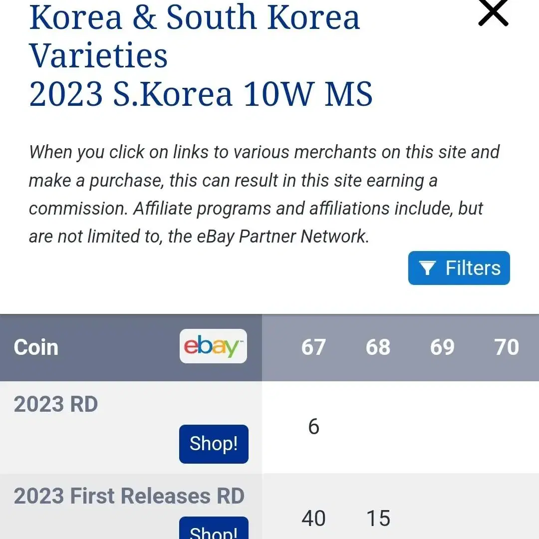 2023년 민트주화 5주 NGC FR 고등급