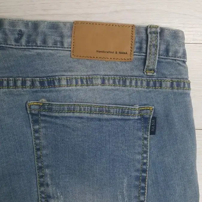 NANA JEANS 워싱청바지(사방스판) 34"(No.682)새상품!