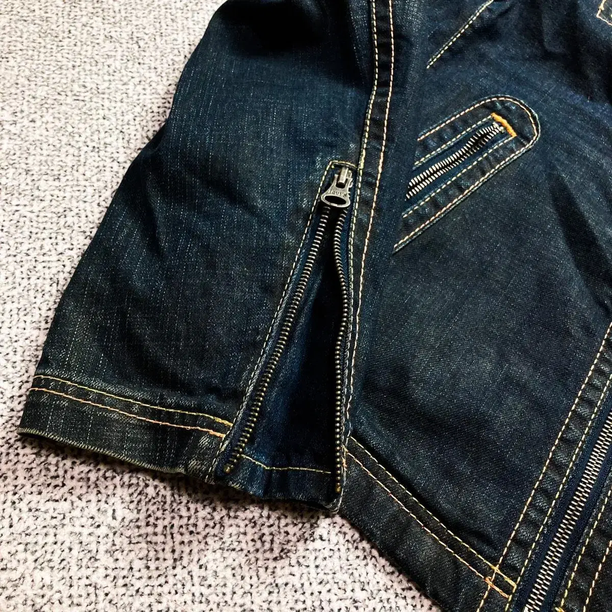 리바이스 Levis 빈티지 데님 라이더 자켓