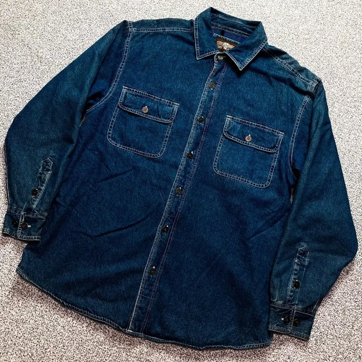 90s Levis Strauss 리바이스 Fleece 버튼 다운 자켓