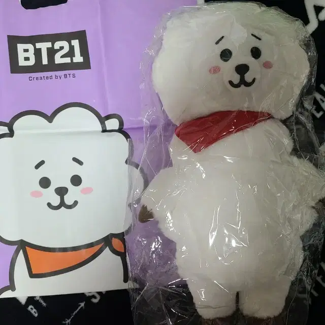 (무배)BT21 알제이 스탠딩돌 구버전