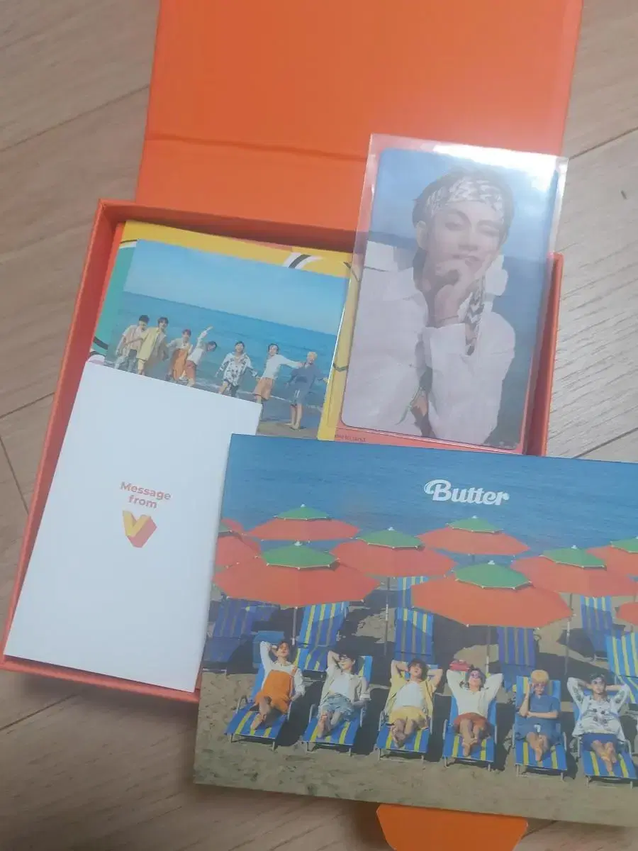 Bangtan Butter Peach Version Album + Photocard Wts.