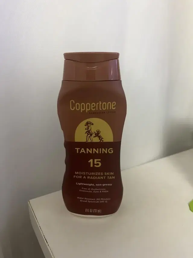 Coppertone 태닝로션 자외선차단기능 237ml