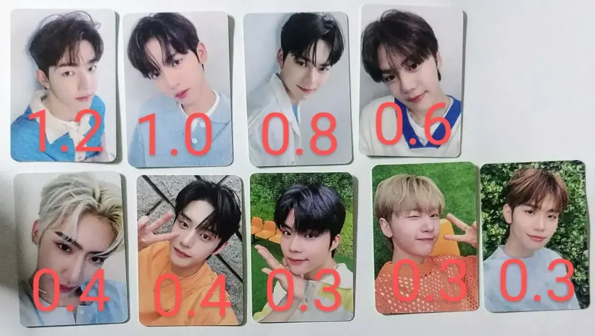 ZB1 zb1 zerobaseone Zeroz Bring Green Personal photocard Photo Card