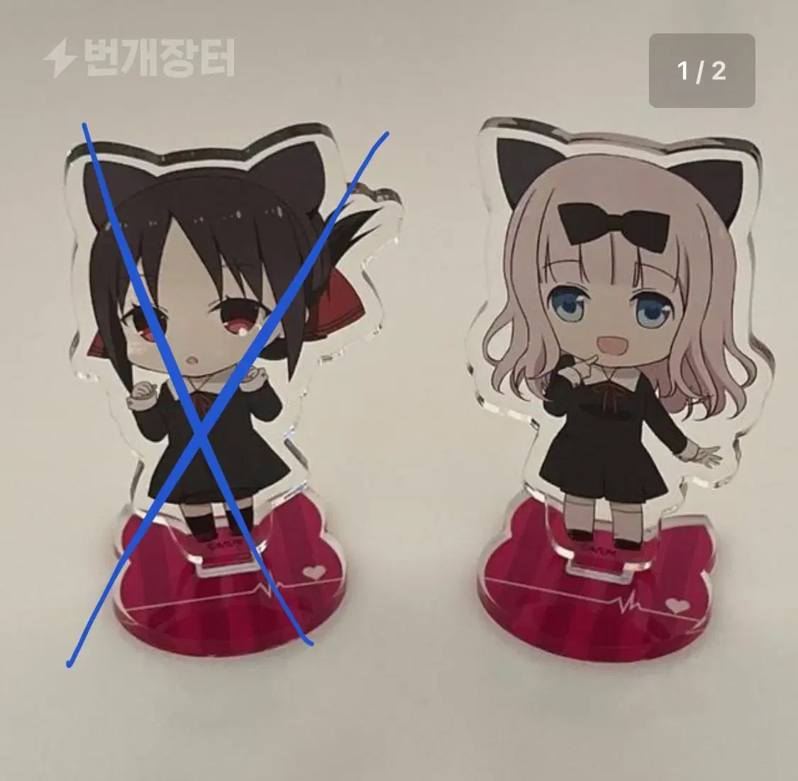 Kaguya-san wants to be confessed Official acrylic Chika Nekomimi