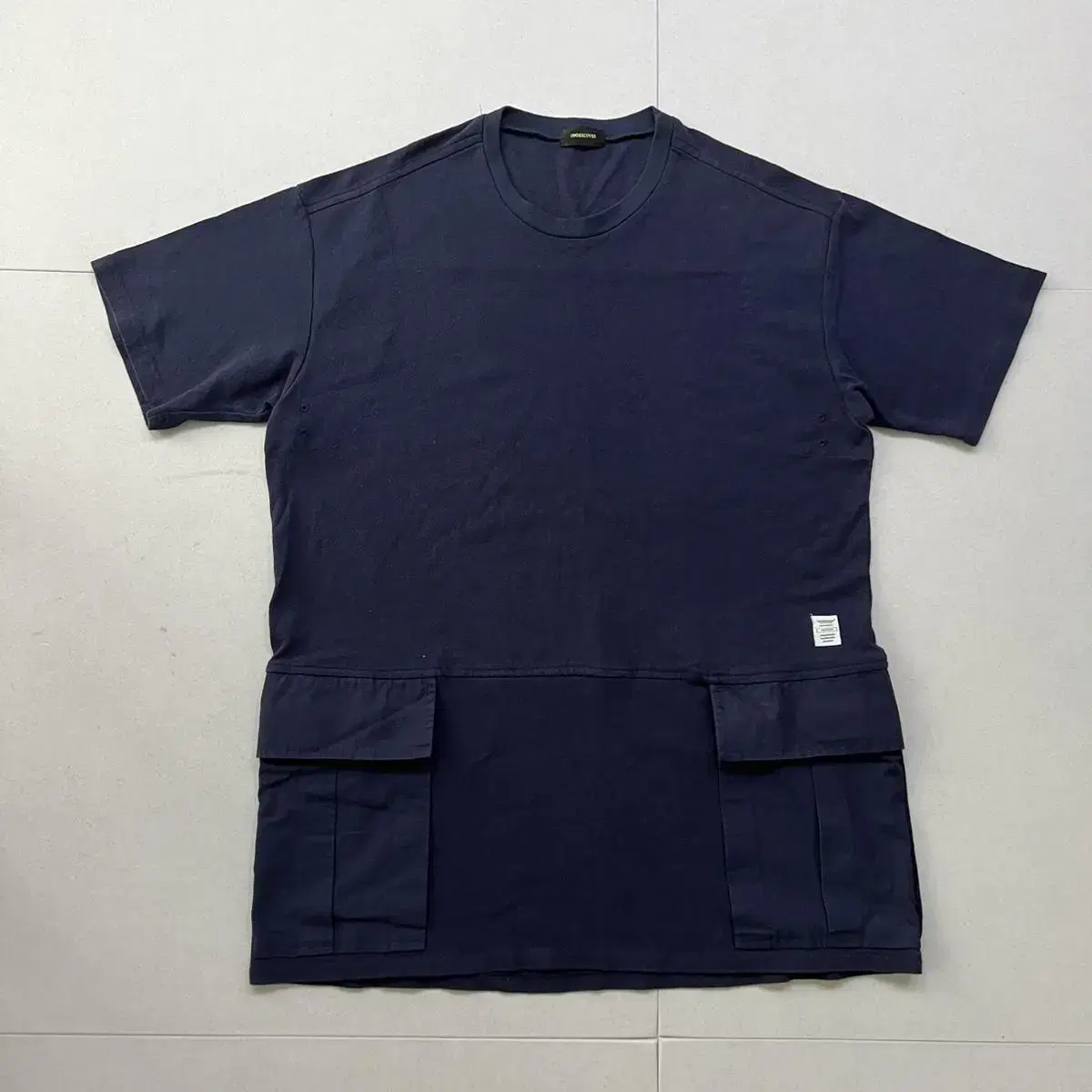 105 Undercover Militia M65 Cargo Pocket Tee Navy