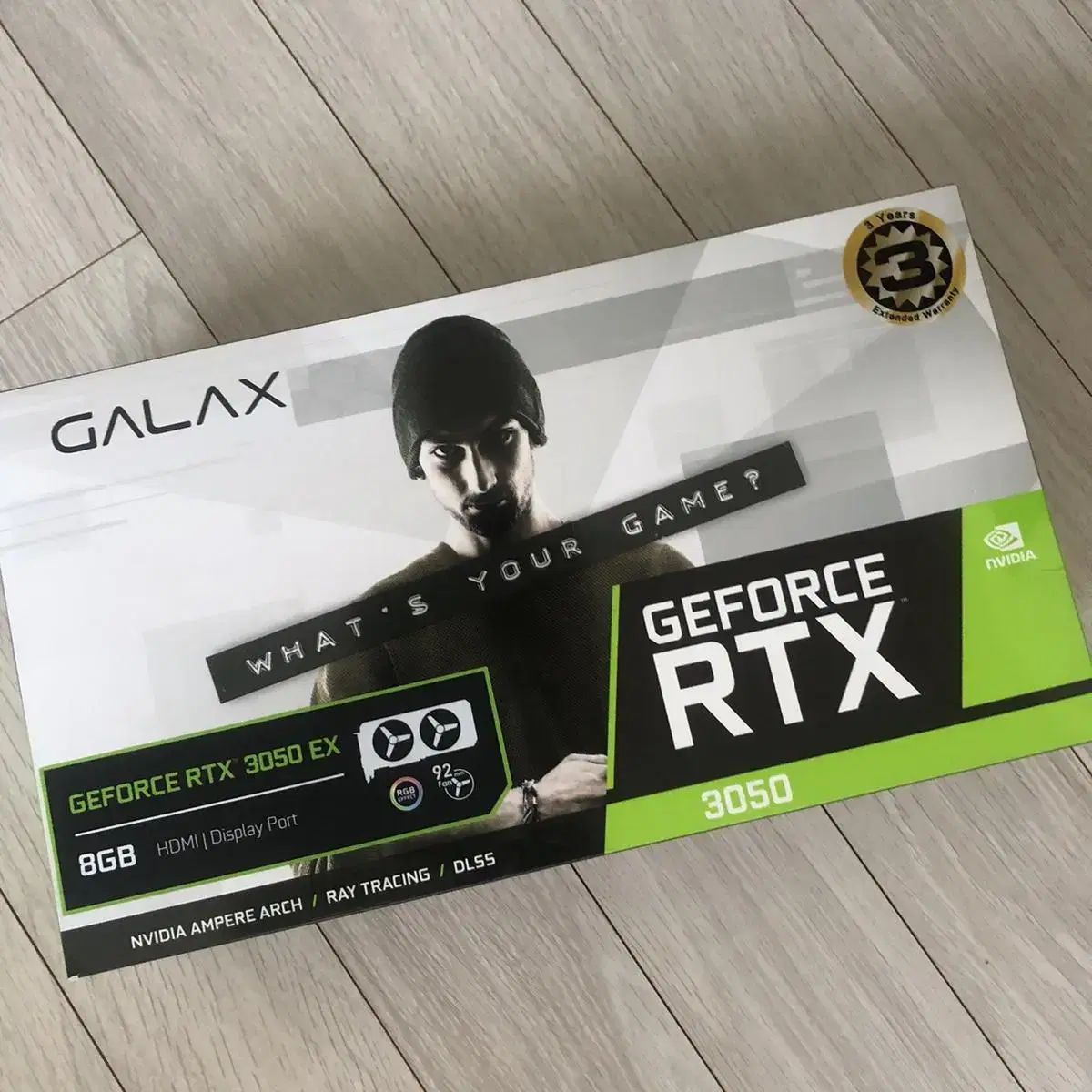 갤럭시 rtx3050 8gb팝니다