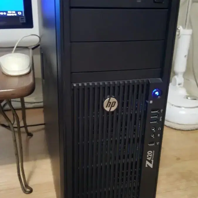 HP Z420 가성비게임PC 세트 삼성27인치 모니터