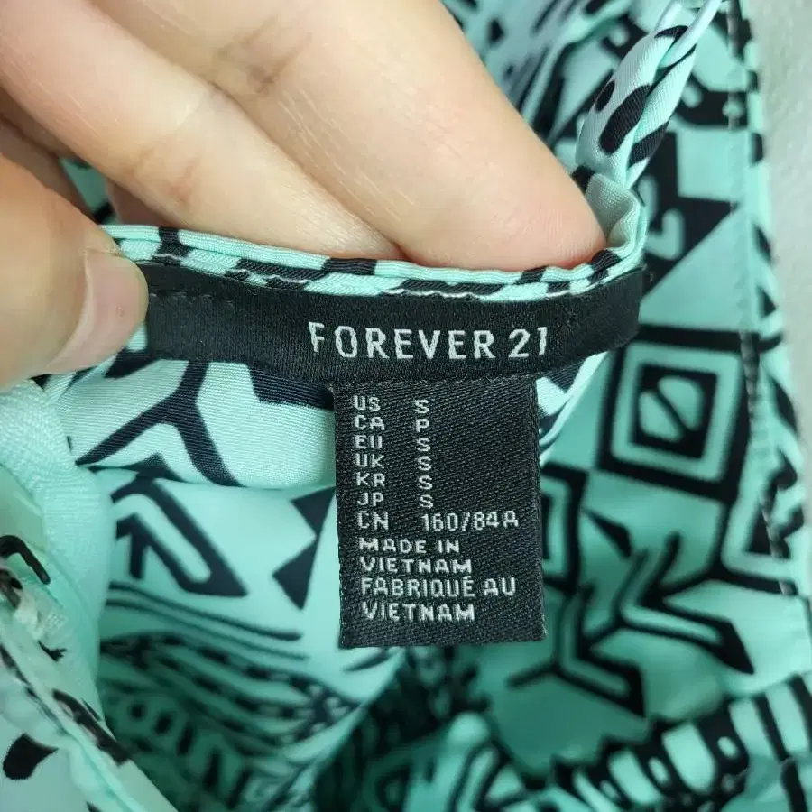 Forever21 뷔스티에 바캉스 원피스 S