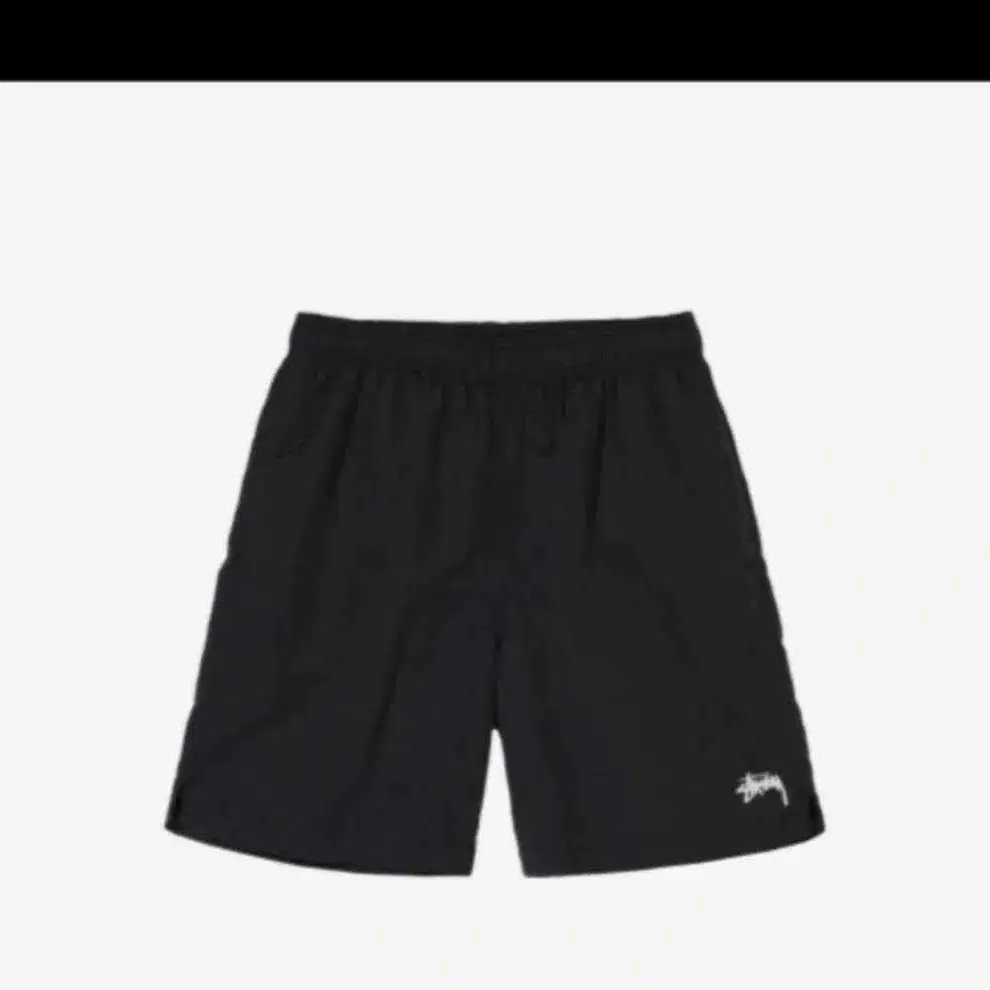 스투시 스탁 워터 쇼츠 블랙L (새상품)WATER SHORT STOCK