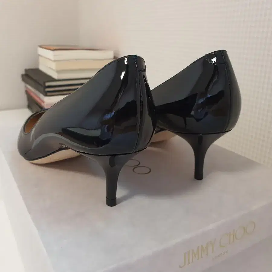 Jimmy Choo 미들힐 블랙 [새상품]