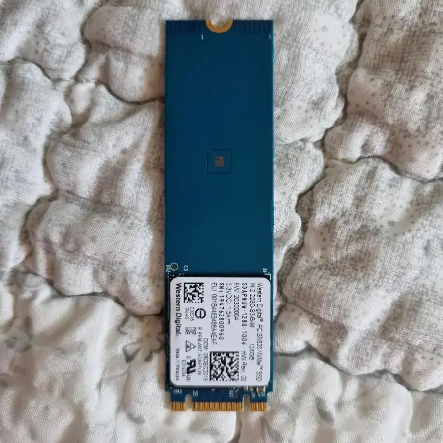 wd sn520 m.2 ssd 128 nvme 2280 팝니다