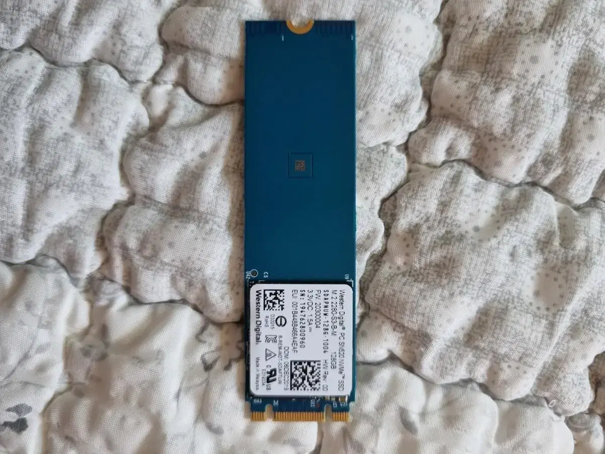 wd sn520 m.2 ssd 128 nvme 2280 팝니다