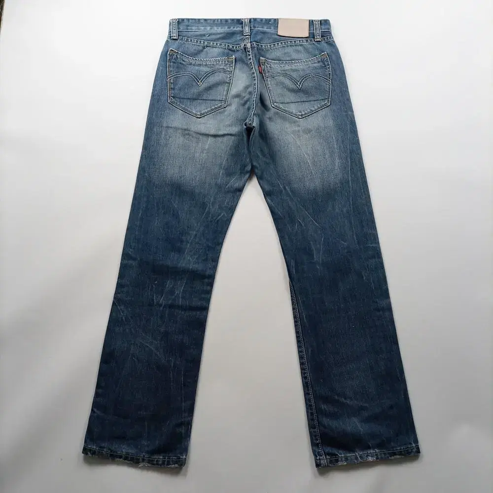 Levi's Jeans Straight Wash Vintage Denim Pants Size 32 X4740