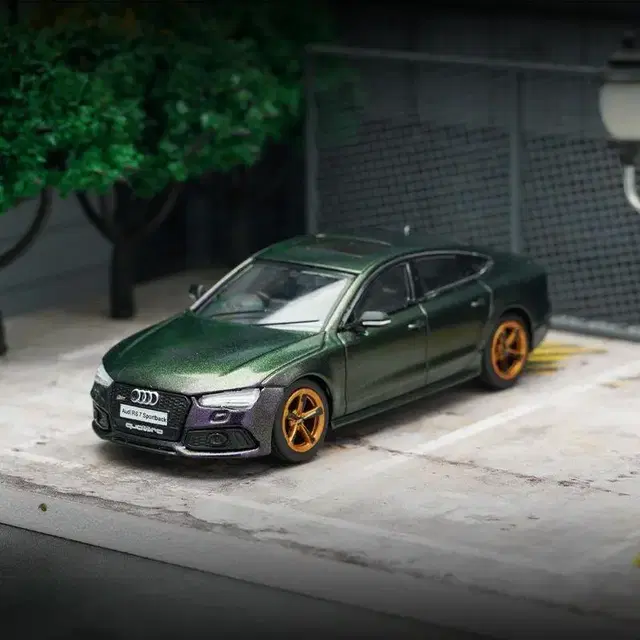 모형차 [1:64] 아우디 Audi RS7 카멜레온 특수 자동차모형