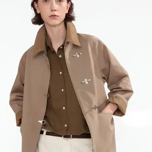 낫띵리튼 Todd fireman work jacket (Beige)