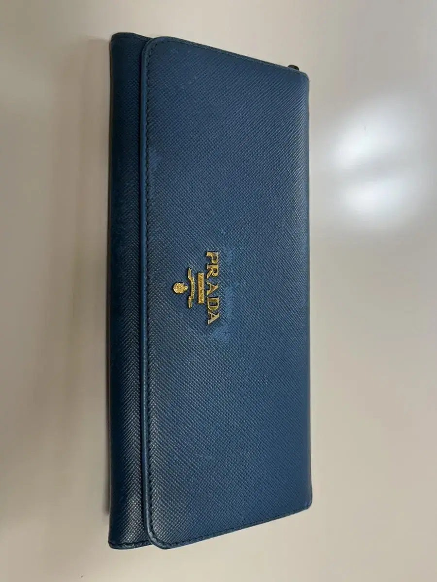 Prada Saffiano long wallet