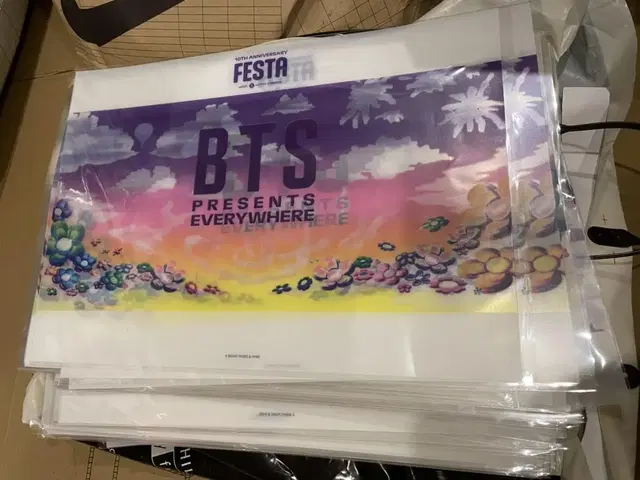 방탄 굿즈 필름 포스터 롯데시네마