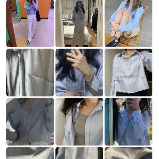 더베를린 silky crop blouse