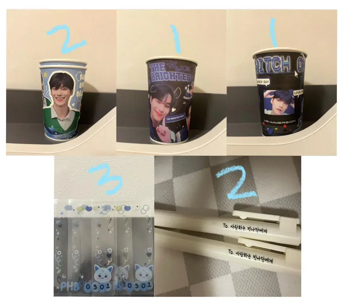 Boys Planet evnne park hanbin Cheer Cafe Cupholder pre-order benefit sells