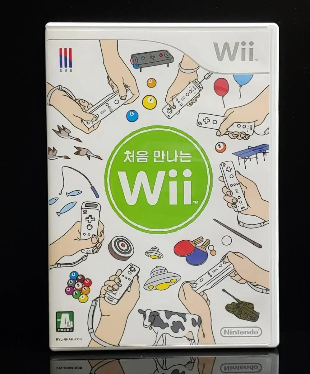 닌텐도Wii: A급 처음 만나는 Wii (9종류의 게임수록)