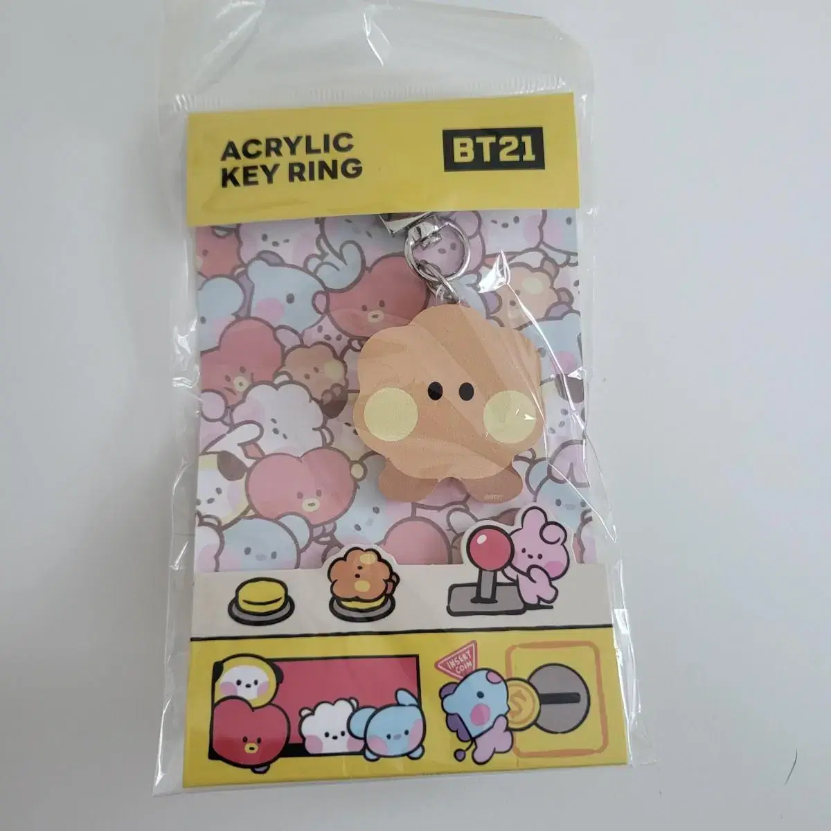 BTS line friends Shuki suga keyring New