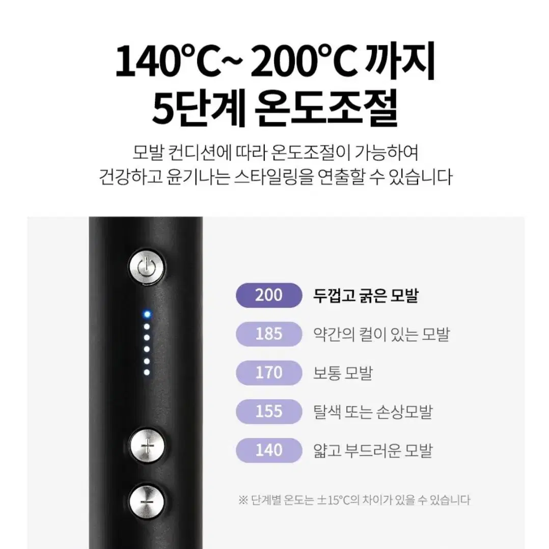 새제품 헤어 빗 고데기