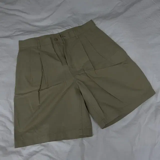 비이커 비언더바 Cotton Volume Shorts 베이지 3사이즈