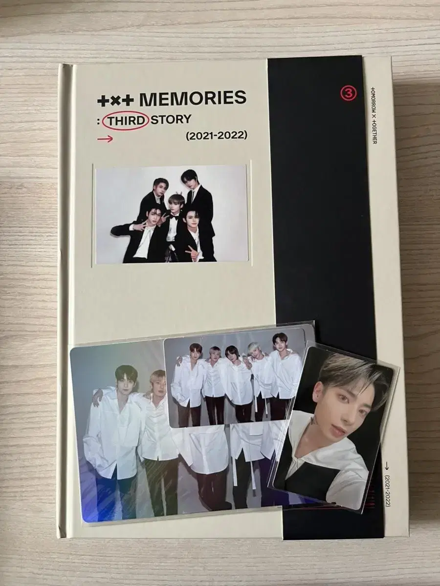 TXT Memories full set + unsealed pre-order benefit