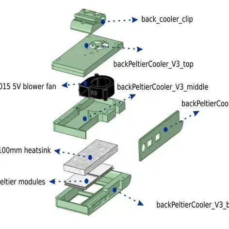 휴대용냉각DIY키트(3D프린팅)