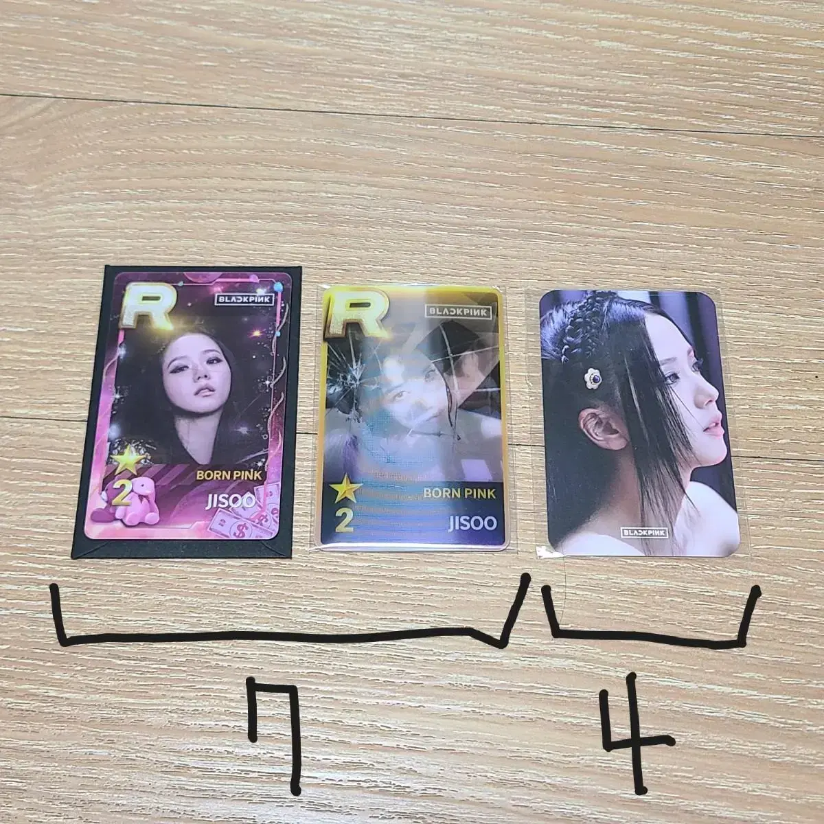 Black Pink jisoo Shuwa ld Photocard