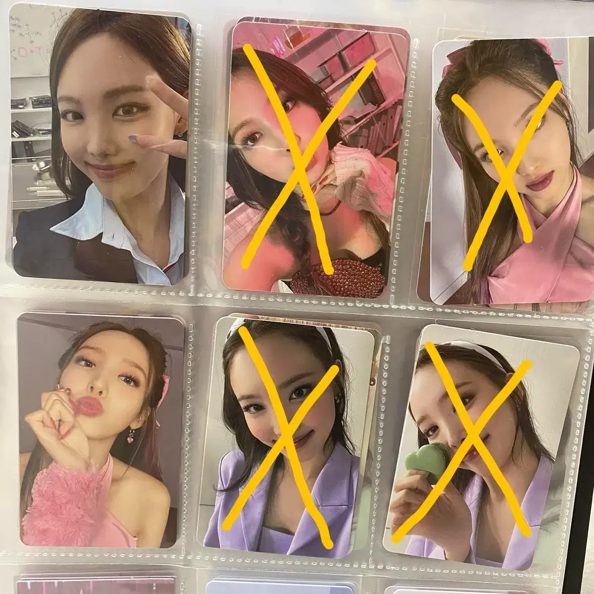 Twice Scientist photocard ( Nayeon, Sana, mina )