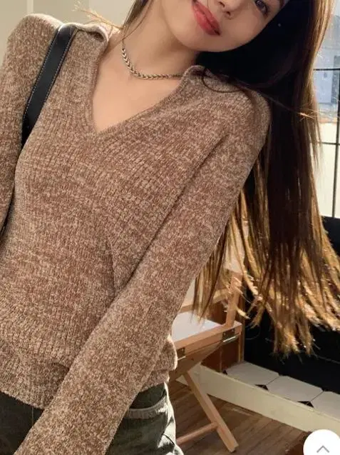 Two-tone knit