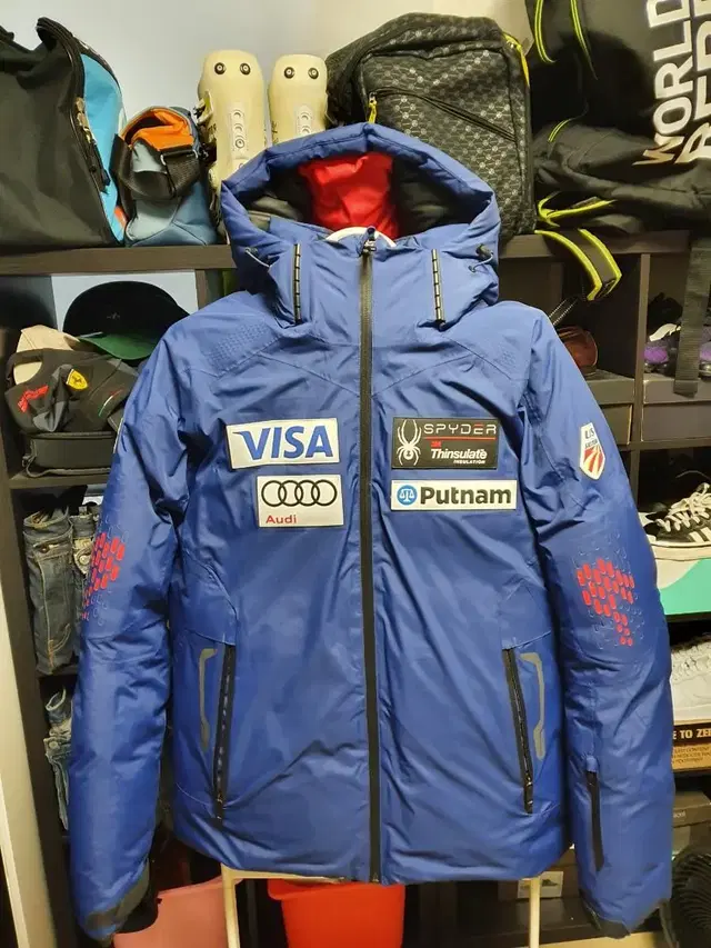 스파이더 구스 다운 남성 레플리카 자켓 XL 105 US SKI team