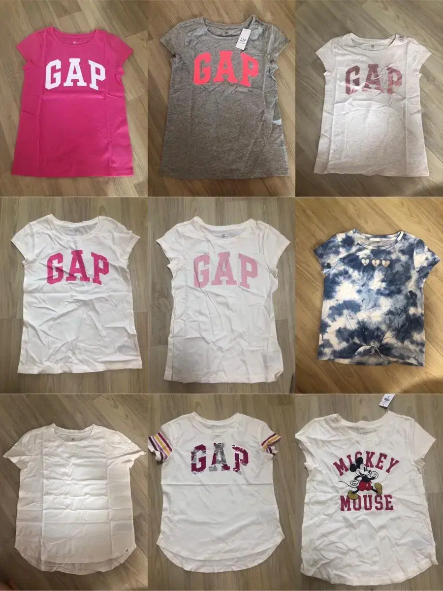 갭 키즈 M 티셔츠 원피스 드레스 카라티 등 gap kids