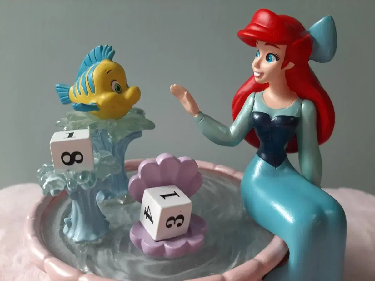 Disney Disney Store Ariel Perpetual Calendar Figure